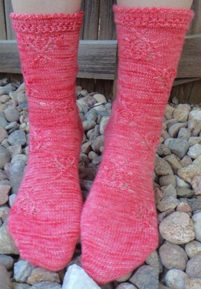 Ladybug Crawl Socks