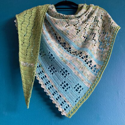 A Traveller's Dye-ry Shawl