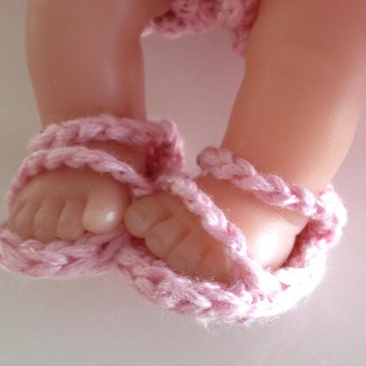 Itty Bitty 5" Doll Sandals