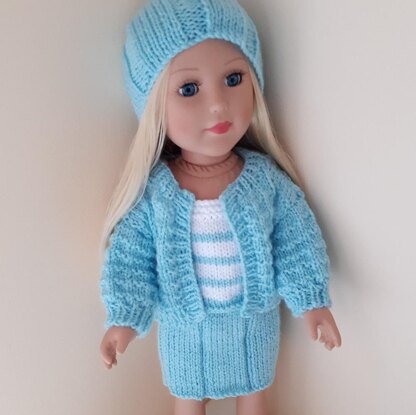 Sherbet Cardigan for Doll