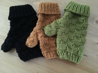 Cowl & Wrist Warmers with thumb