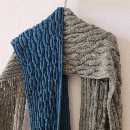 Cable connection Shawl