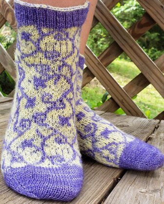 Waltz of the Flowers Socks