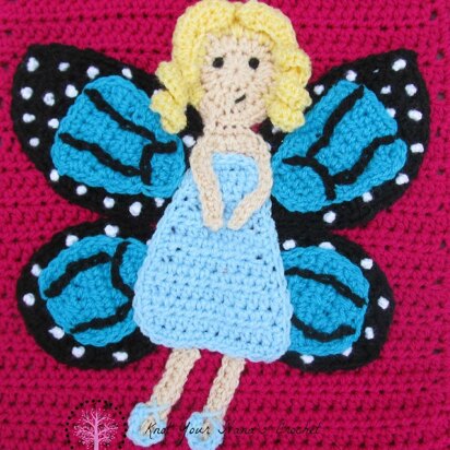 Butterfly Fairy Applique