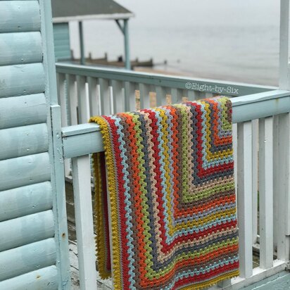 Vintage inspired Granny Blanket