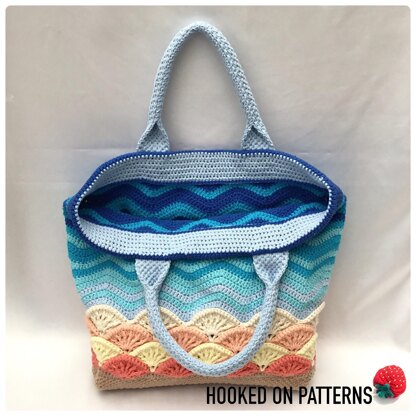 How to sew a beach bag for shells