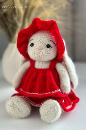 Little bunny knitting pattern