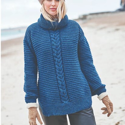 Jumper in Stylecraft Highland Heathers DK - 9863 - Downloadable PDF