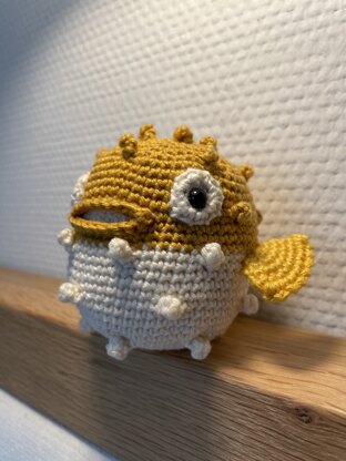 Pufferfish amigurumi crochet