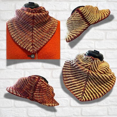 Brioche Neckwarmer - knitting pattern