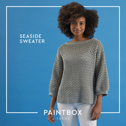 Shell Stitch Tee in Paintbox Yarns Cotton DK - Downloadable PDF in 2023