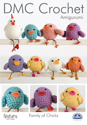 Family of Chicks Toys in DMC Natura Just Cotton - 14900L/2