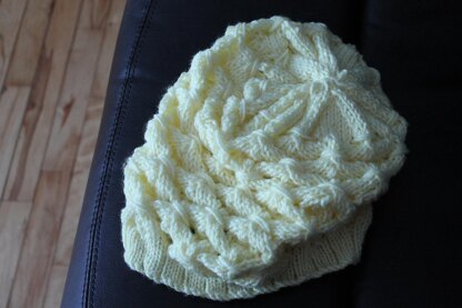Shamrock Slouchy Knit Hat