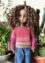 Pullover Berry Mood for Ruby Red Doll