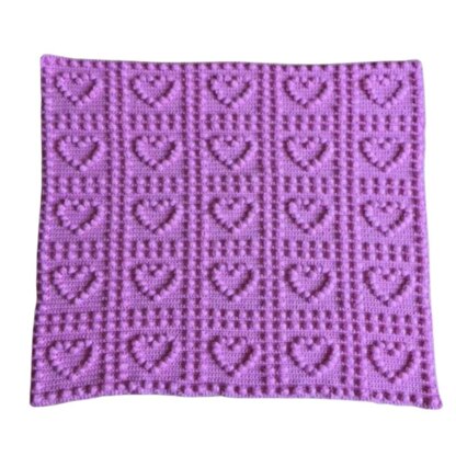 Love Hearts Baby Blanket