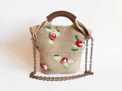3D Roses Bag