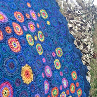 Stargazer Zodiac Crochet Blanket