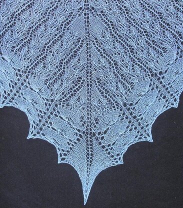 Summer Seashore Lace Shawl