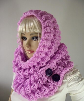 Angel Wings Hood Scarf