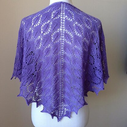 Verdant shawl