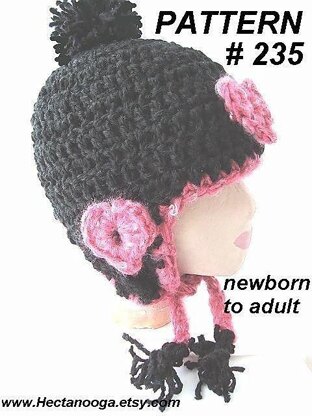 235 SWEETHEART EARFLAP HAT