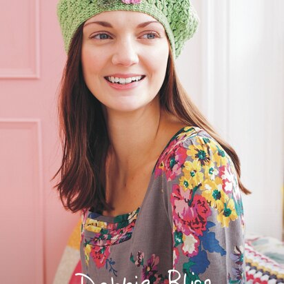 "Floral Beret" - Accessory Crochet Pattern For Women in Debbie Bliss Baby Cashmerino - DBS056