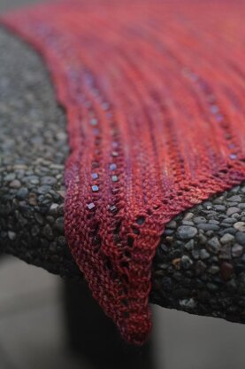 Canyon Trail Shawl