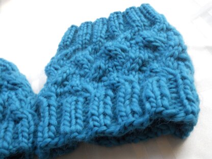 Cabled & Ribbed Boot Cuffs