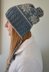 Split Back Snowflake Hat