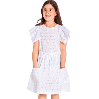 Burda Style Kids Dress / Blouse B9264 - Paper Pattern, Size 104 - 146