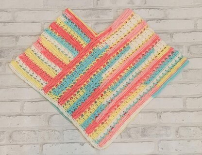 Tutti Frutti Poncho for Girls