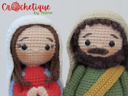 Christmas Nativity Set/Pesebre Navideño de Crochet