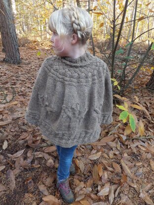 "Autumn Forest"Poncho