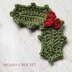 Crochet Holly Leaf