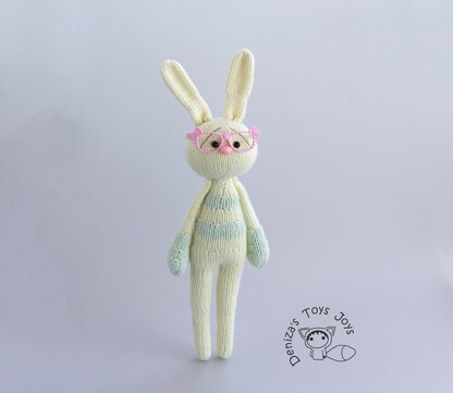 Couple of Bunnies. Stripy series Toys.