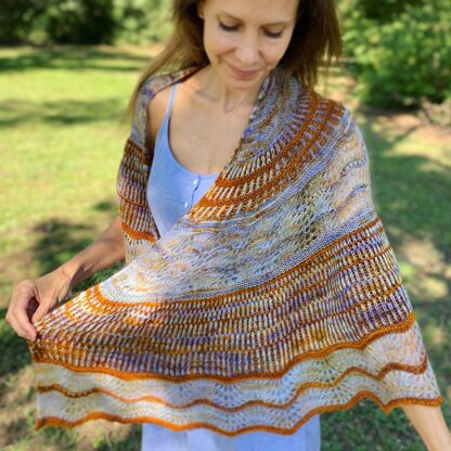 Fiori Shawl