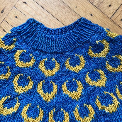 Crescent Moon Sweater