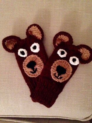 teddy bear mittens