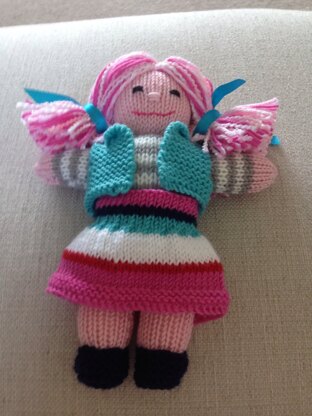 Knitted doll