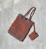 Four Leaf Clover Mosaic Pouch