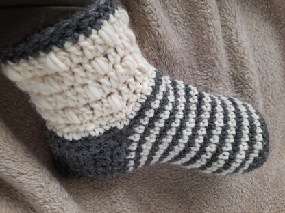 Soft warm homely winter socks