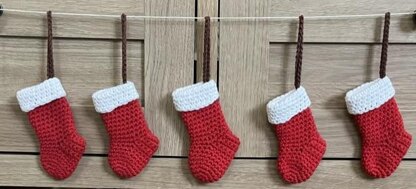 Christmas Stocking Decoration Crochet Pattern