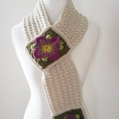 Structured Rock Cress Scarf