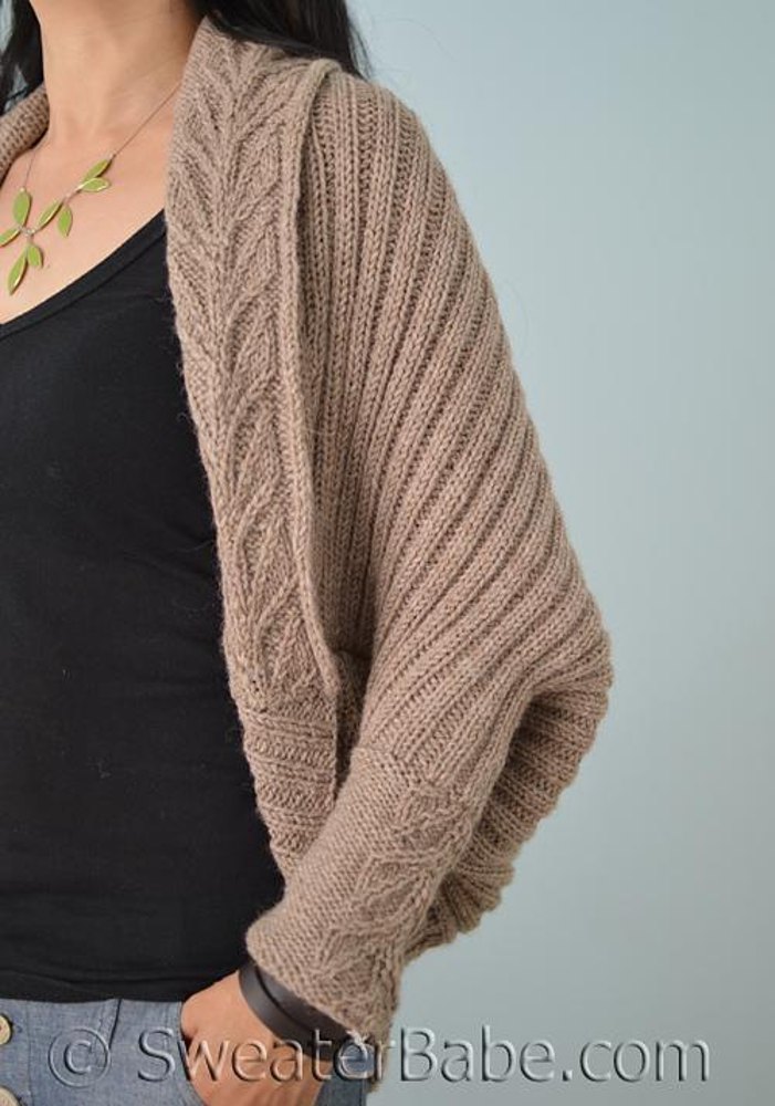 Cocoon cardigan knitting on sale pattern