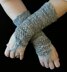 Chandelier fingerless gloves