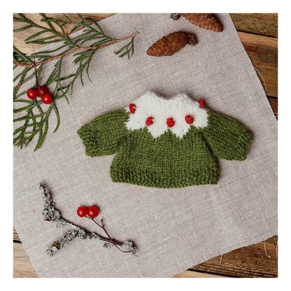 Christmas outfits for doll and home decor