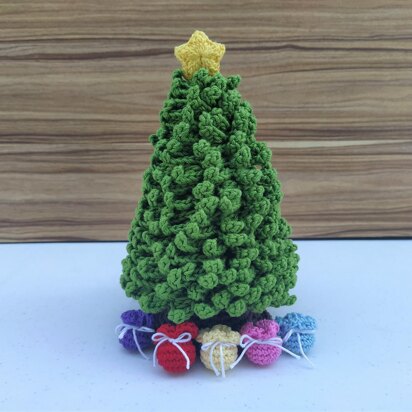 Christmas Tree Amigurumi Doll