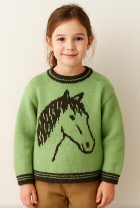 Horse on a Sweater