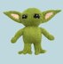 Darth Vader and Baby Yoda soft toy