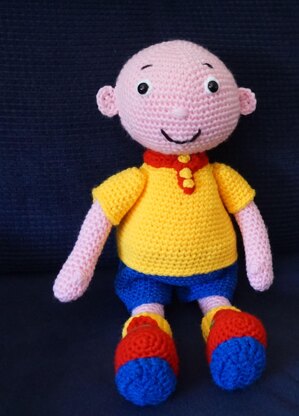 Crochet Pattern for the little boy Caillou!